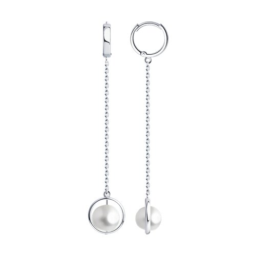 

Серьги из серебра TEO MAORI 892022614, жемчуг культивированный, 892022614