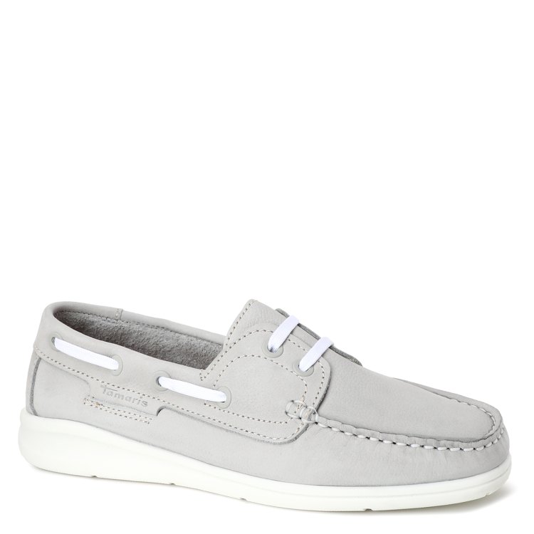 

Топсайдеры женские Tamaris 1-1-23221-20 серые 39 EU, Серый, 1-1-23221-20