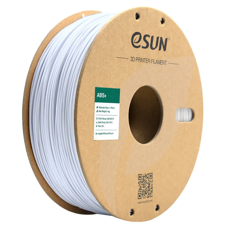 

Пластик для 3D-принтера Esun ABS+ White, 1 кг