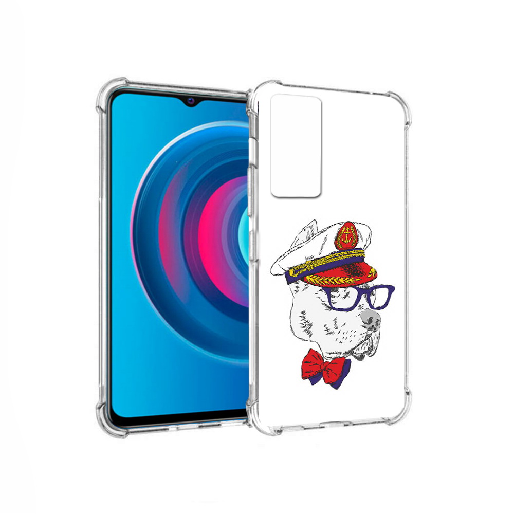

Чехол MyPads Tocco для Vivo Y74s бульдог (PT224892.430.251), Прозрачный, Tocco