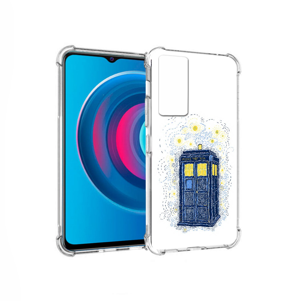 

Чехол MyPads Tocco для Vivo Y74s будка рисунок (PT224892.430.249), Прозрачный, Tocco