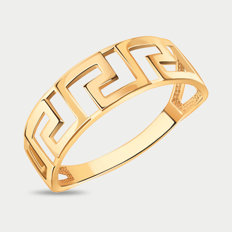 Кольцо из розового золота р. 21 Atoll 11044