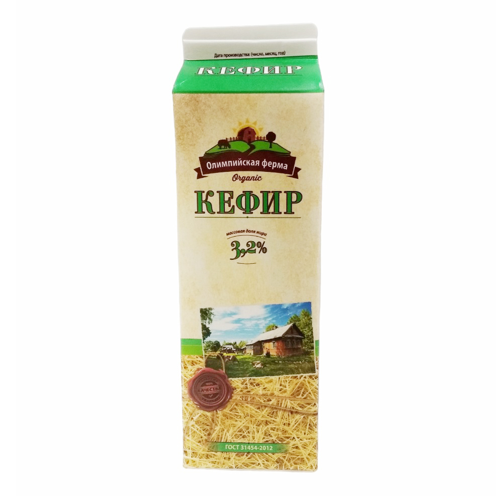 

Кефир Олимпийская ферма 3,2% 1 л