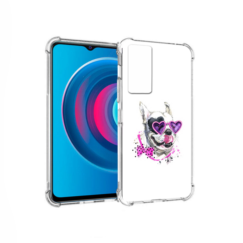 

Чехол MyPads Tocco для Vivo Y74s акварельный пёс (PT224892.430.218), Прозрачный, Tocco