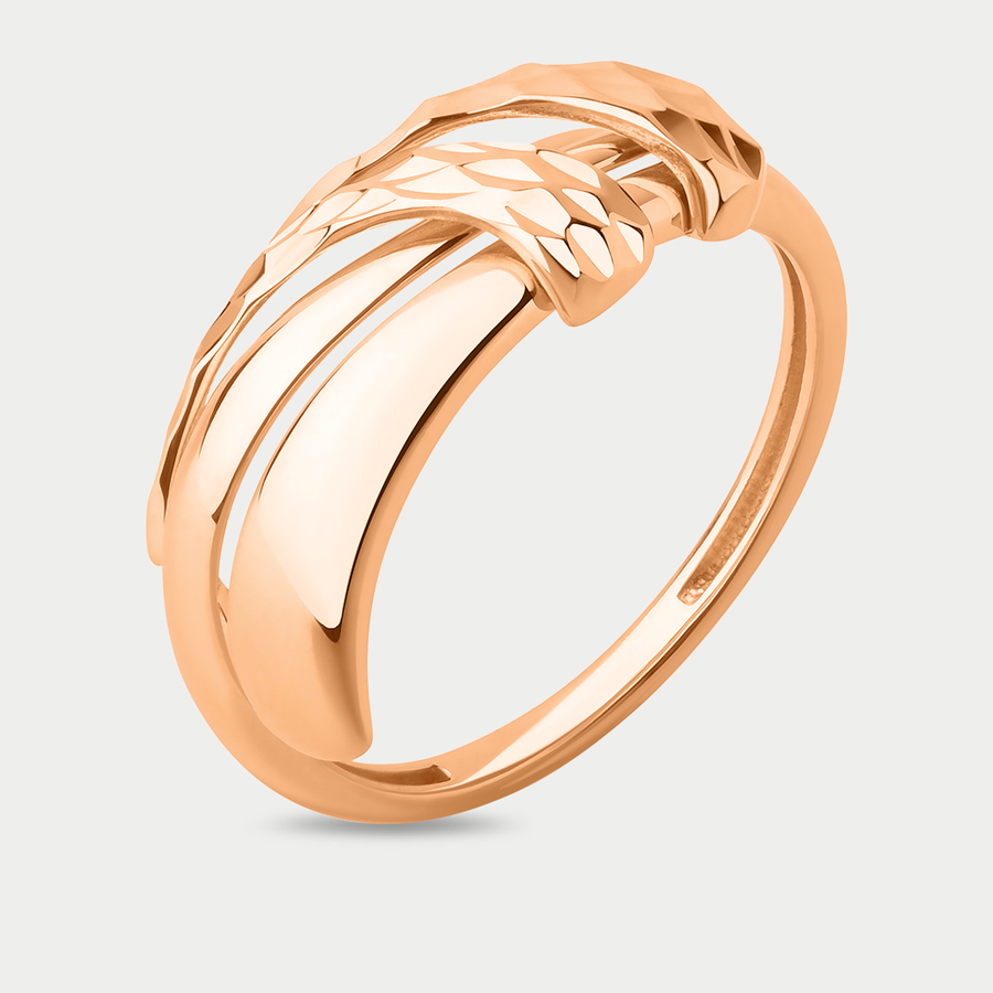 Кольцо из розового золота р. 18 Династия 024291-1010