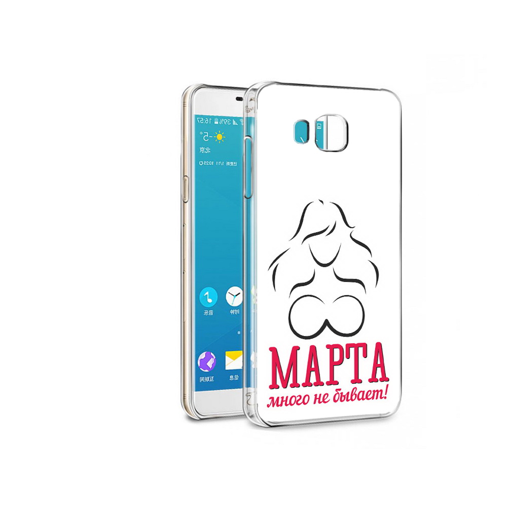 

Чехол MyPads Tocco для Samsung Galaxy C7 Pro 8 марта много не бывает (PT74619.550.17), Прозрачный, Tocco