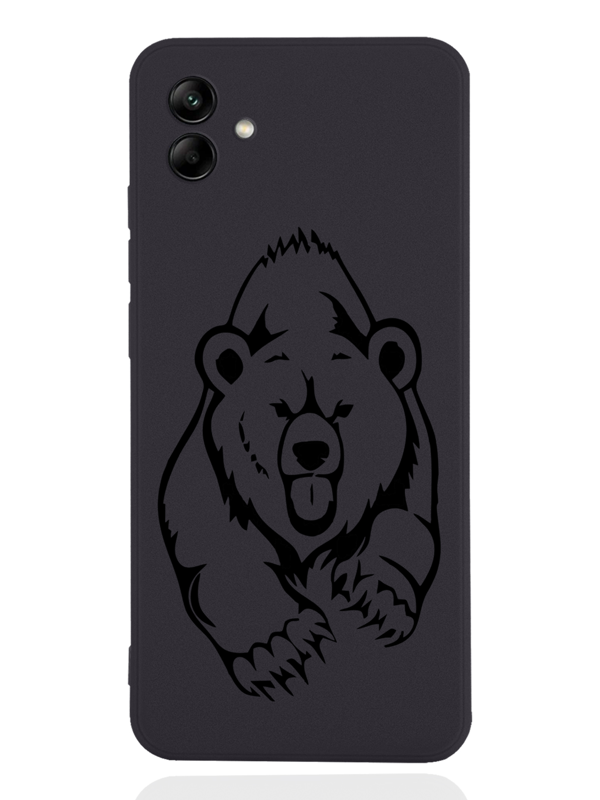

Чехол MustHaveCase для Samsung Galaxy A04 Медведь черный