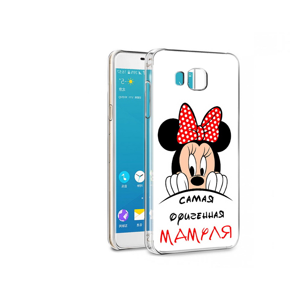 

Чехол MyPads Tocco для Samsung Galaxy C7 Pro Самая лучшая мамуля Мини Маус, Прозрачный, Tocco