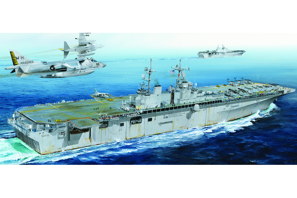 фото Сборная модель hobby boss 1/700 lhd-4 uss boxer 83405 hobbyboss