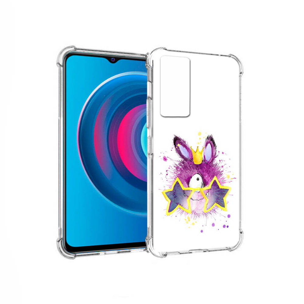 

Чехол MyPads Tocco для Vivo Y74s Шуршуля (PT224892.430.202), Прозрачный, Tocco