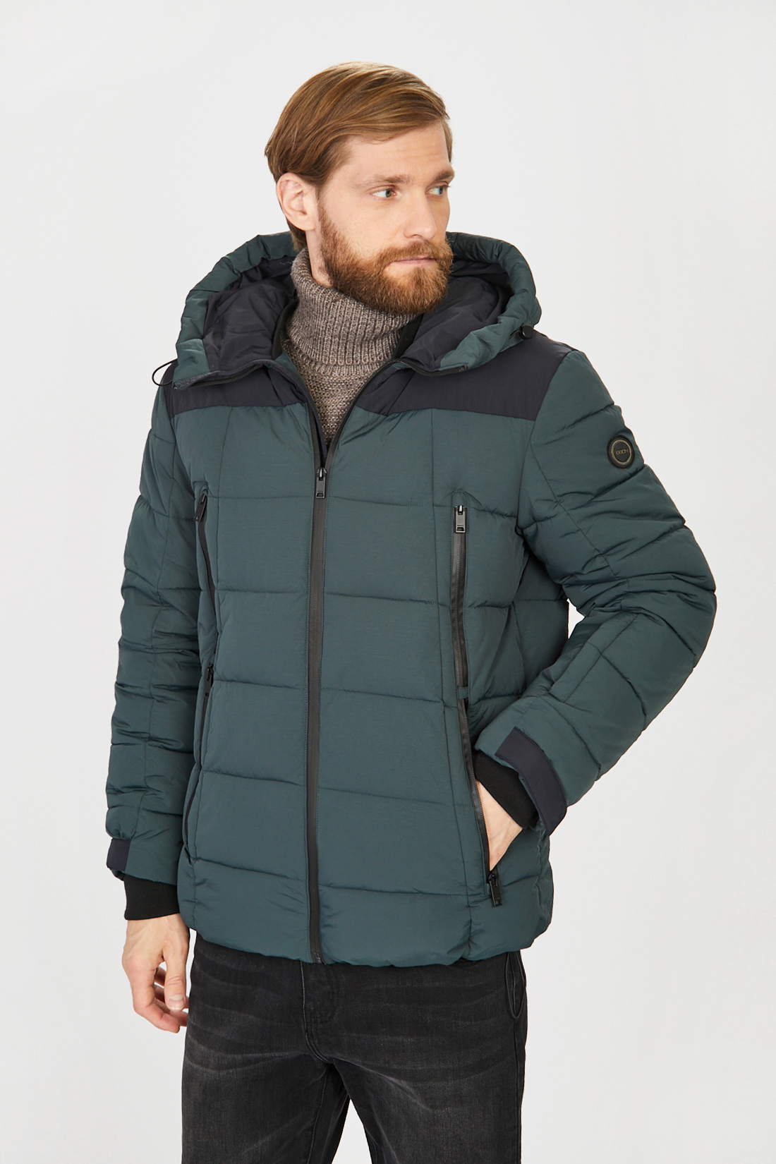 

Куртка мужская Baon B541501 зеленая 3XL, B541501