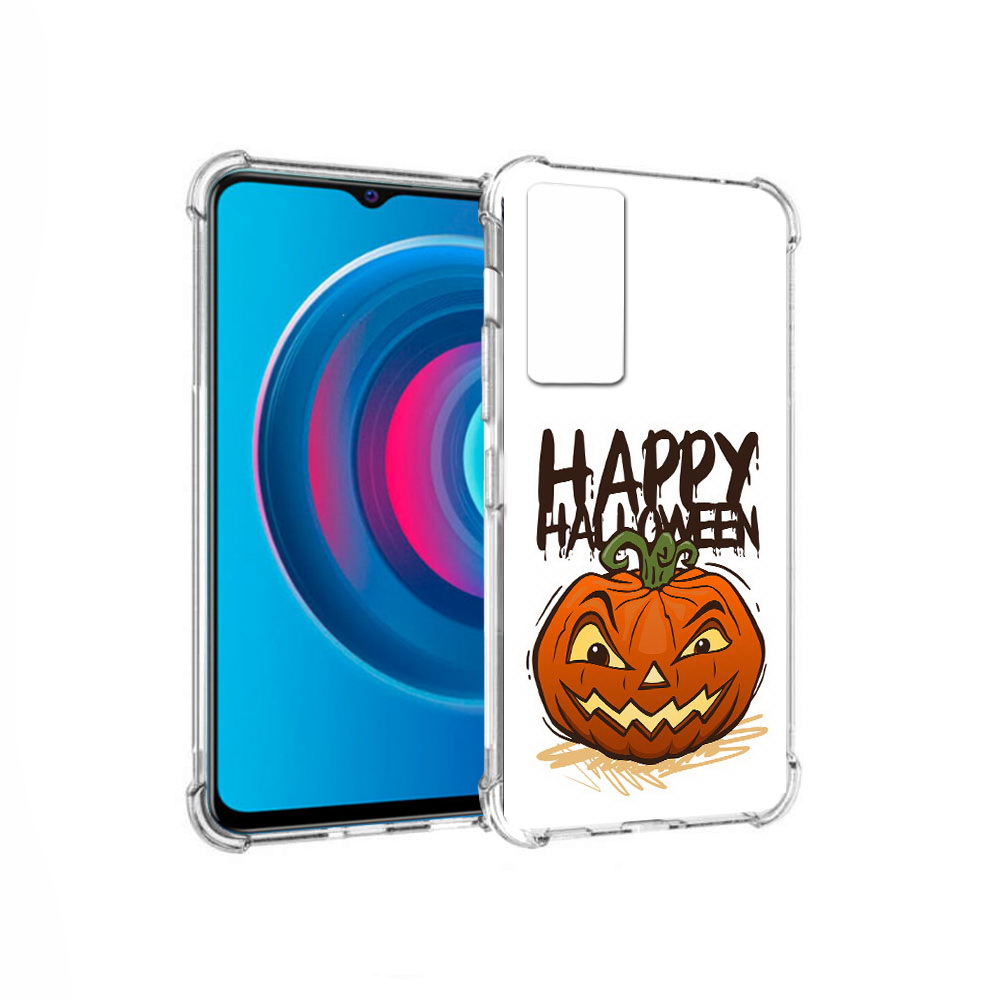 

Чехол MyPads Tocco для Vivo Y74s Хэллоуин счастливый (PT224892.430.195), Прозрачный, Tocco