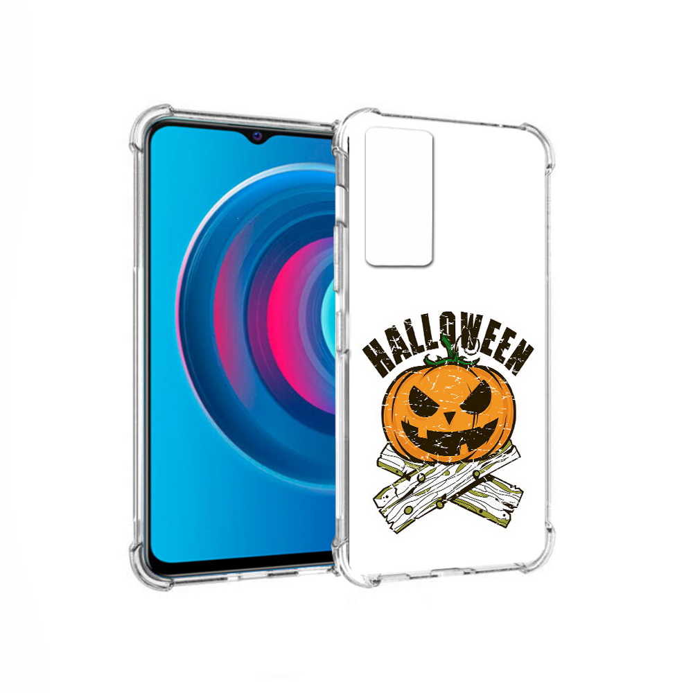 

Чехол MyPads Tocco для Vivo Y74s Хэллоуин доски тыква (PT224892.430.194), Прозрачный, Tocco
