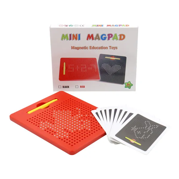 

Детский магнитный планшет Mini Magpad красный. 00741