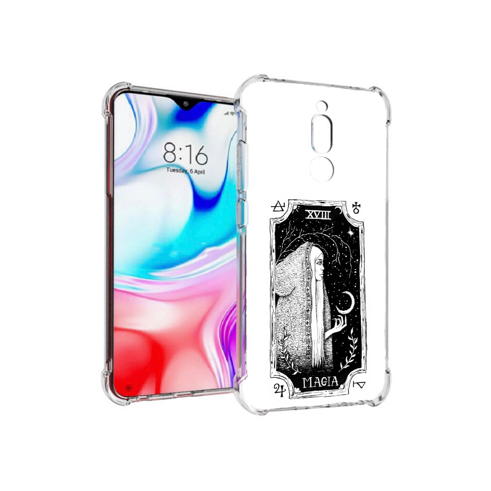 

Чехол MyPads Tocco для Xiaomi Redmi 8 лунная магия (PT138911.300.447), Прозрачный, Tocco