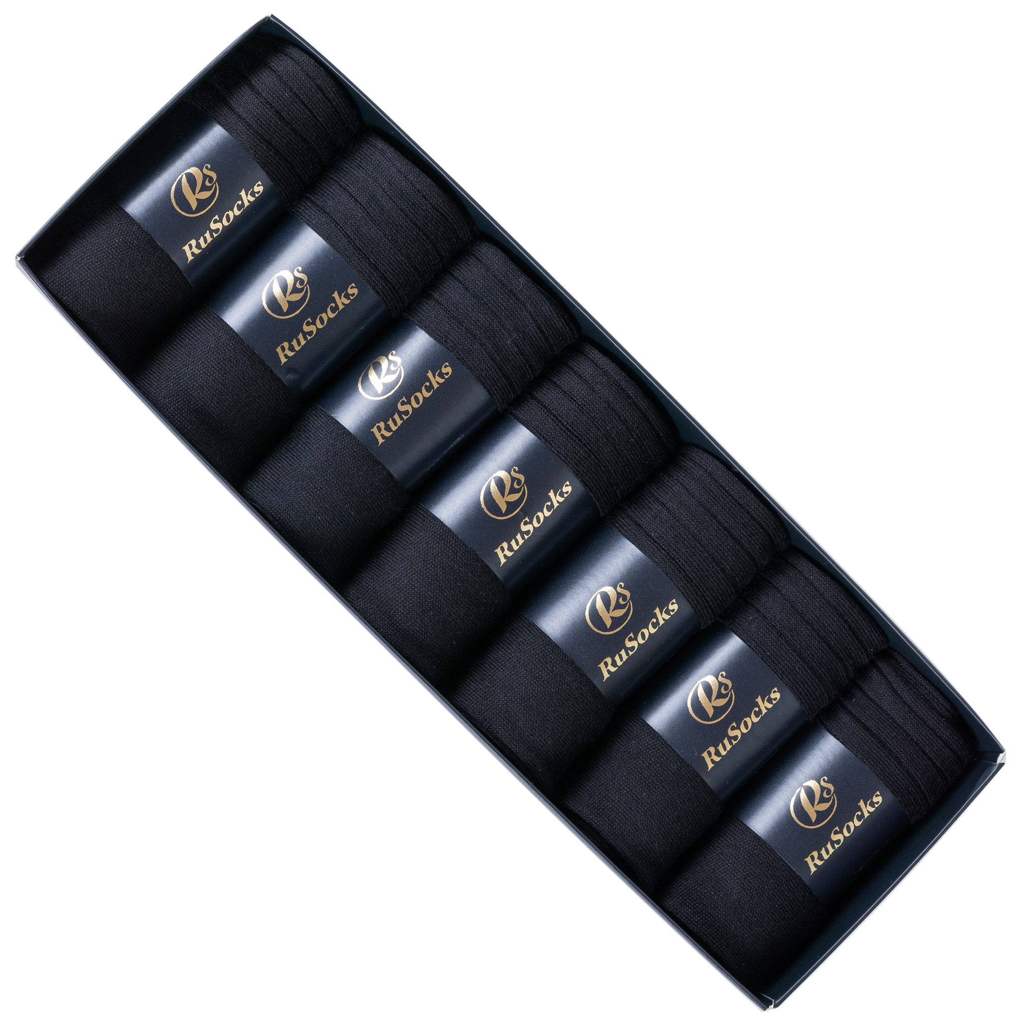 

Подарочных набор носков мужских RuSocks М3-11001-7-1 черных 25, М3-11001-7-1