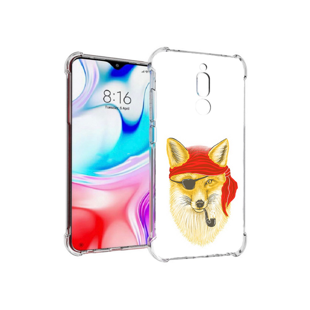 

Чехол MyPads Tocco для Xiaomi Redmi 8 лиса-пират (PT138911.300.440), Прозрачный, Tocco