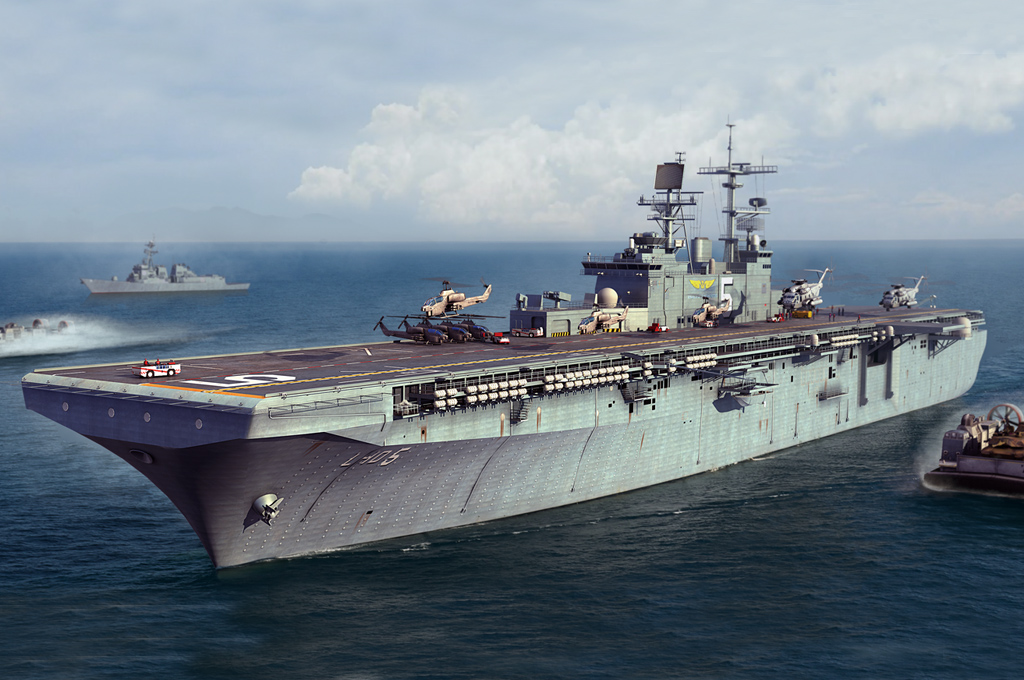 

Сборная модель Hobby Boss 1/700 LHD-5 USS Bataan 83406