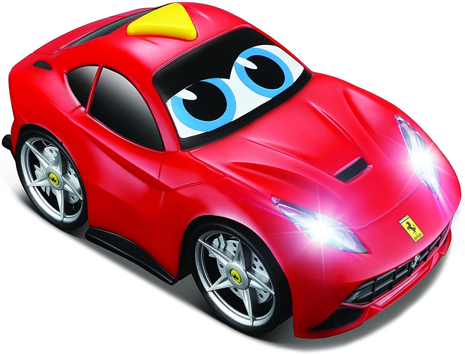 Машинка детская Bburago Junior Ferrari Light & Sound F12berlinetta 16-81003 1 22 scale alloy big g63 suv off road diecast car model simulation vehicle sound light car boy gifts toys