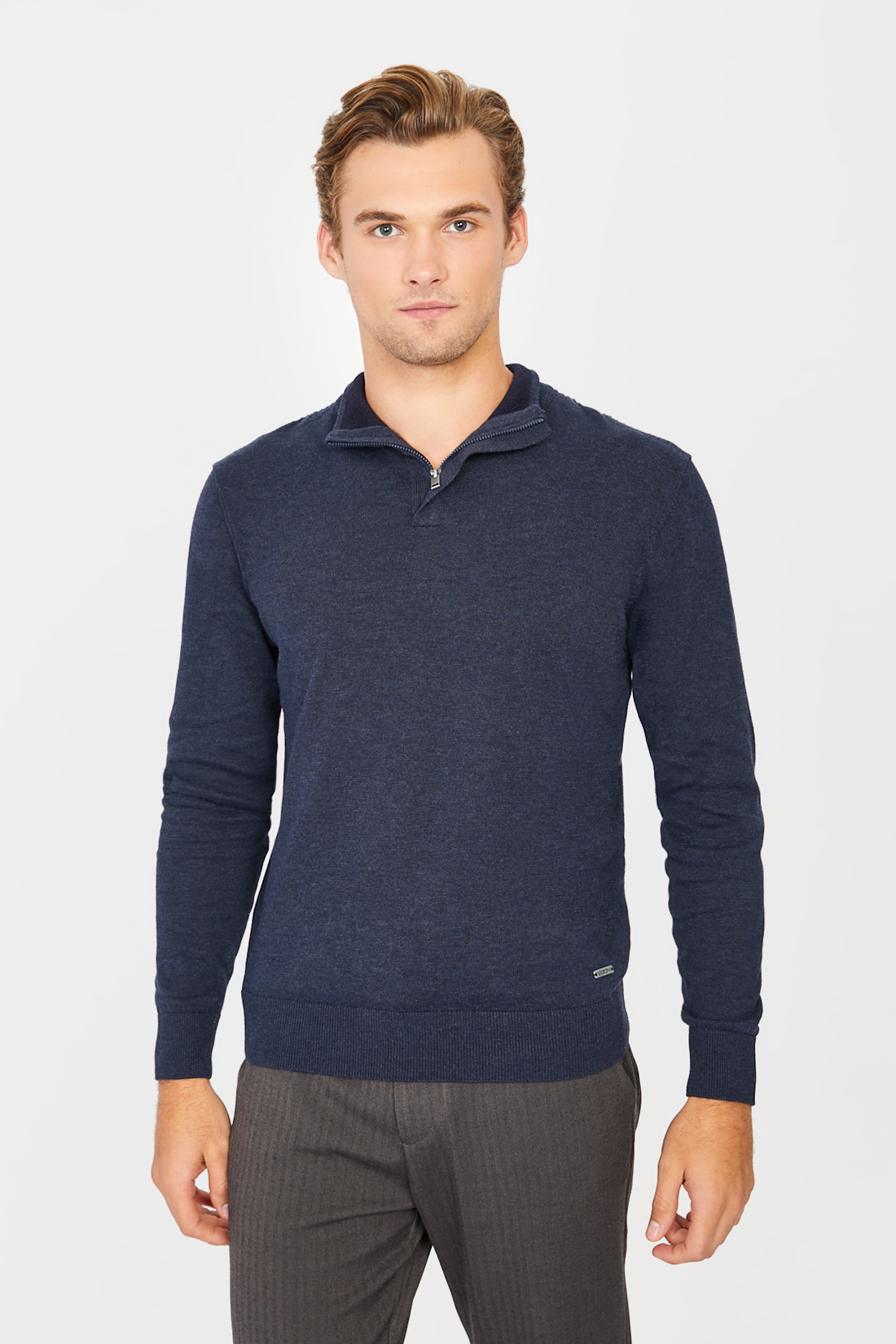 

Джемпер мужской Baon B631509 синий XL, B631509