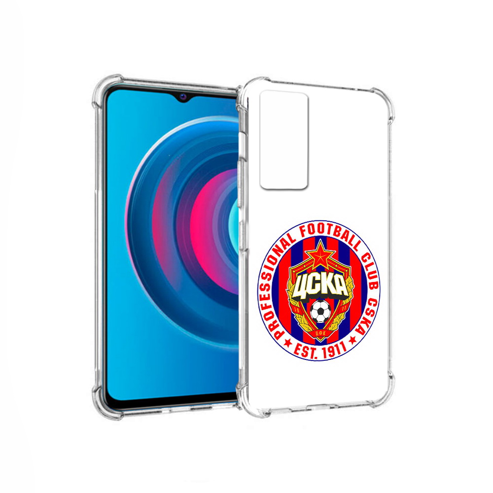 

Чехол MyPads Tocco для Vivo Y74s ФК ЦСК логотип (PT224892.430.178), Прозрачный, Tocco