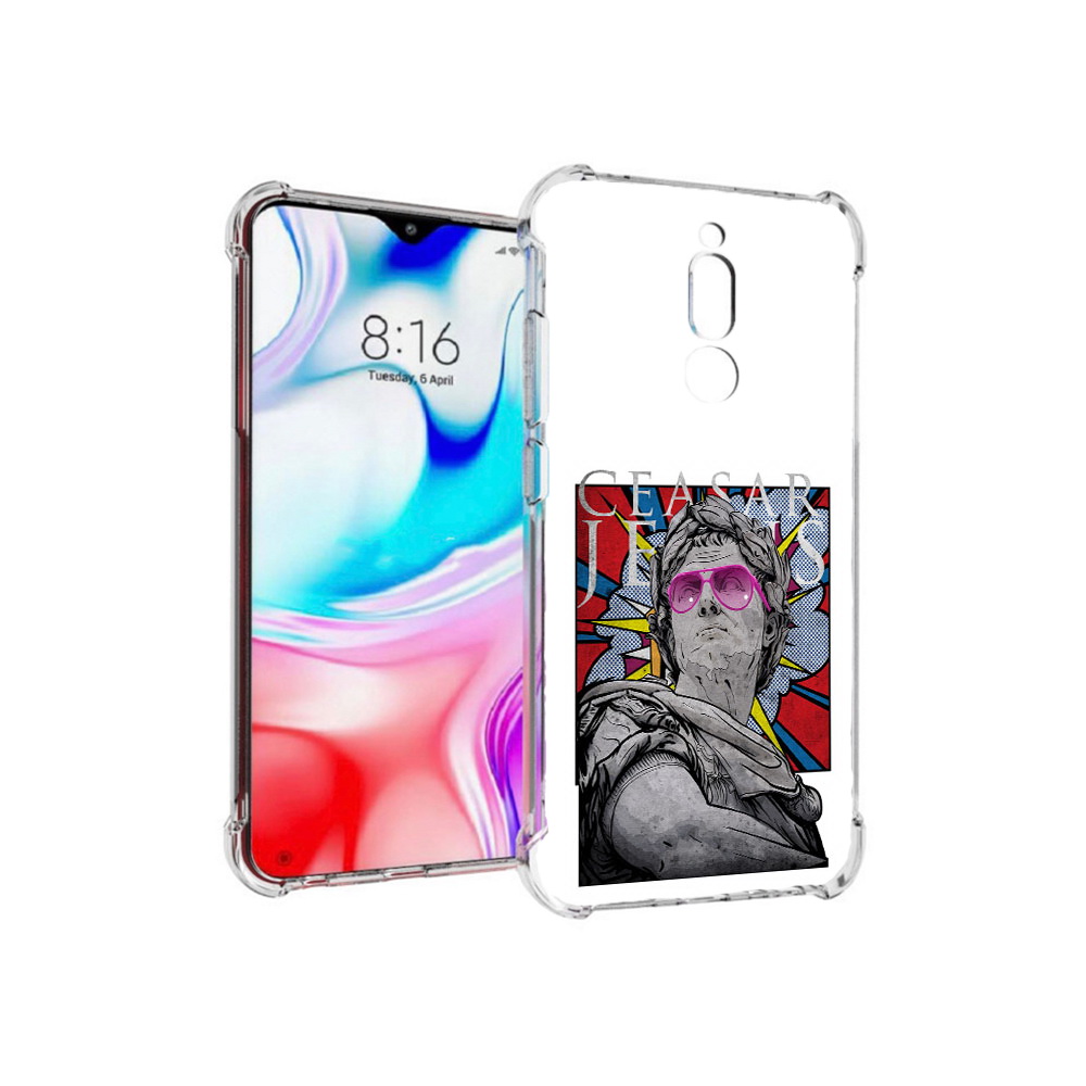 

Чехол MyPads Tocco для Xiaomi Redmi 8 крутая статуя свободы (PT138911.300.423), Прозрачный, Tocco