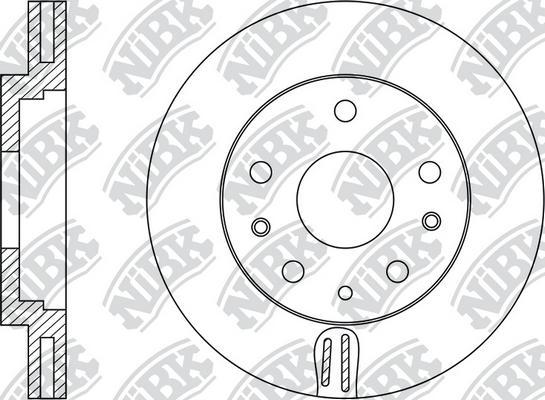 

Тормозный колодки NiBK передний для Mazda CX-7 2.3, 2.2d 2006- RN1501