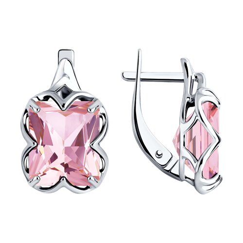 

Серьги из серебра TEO MAORI 892021365, фианит, 892021365