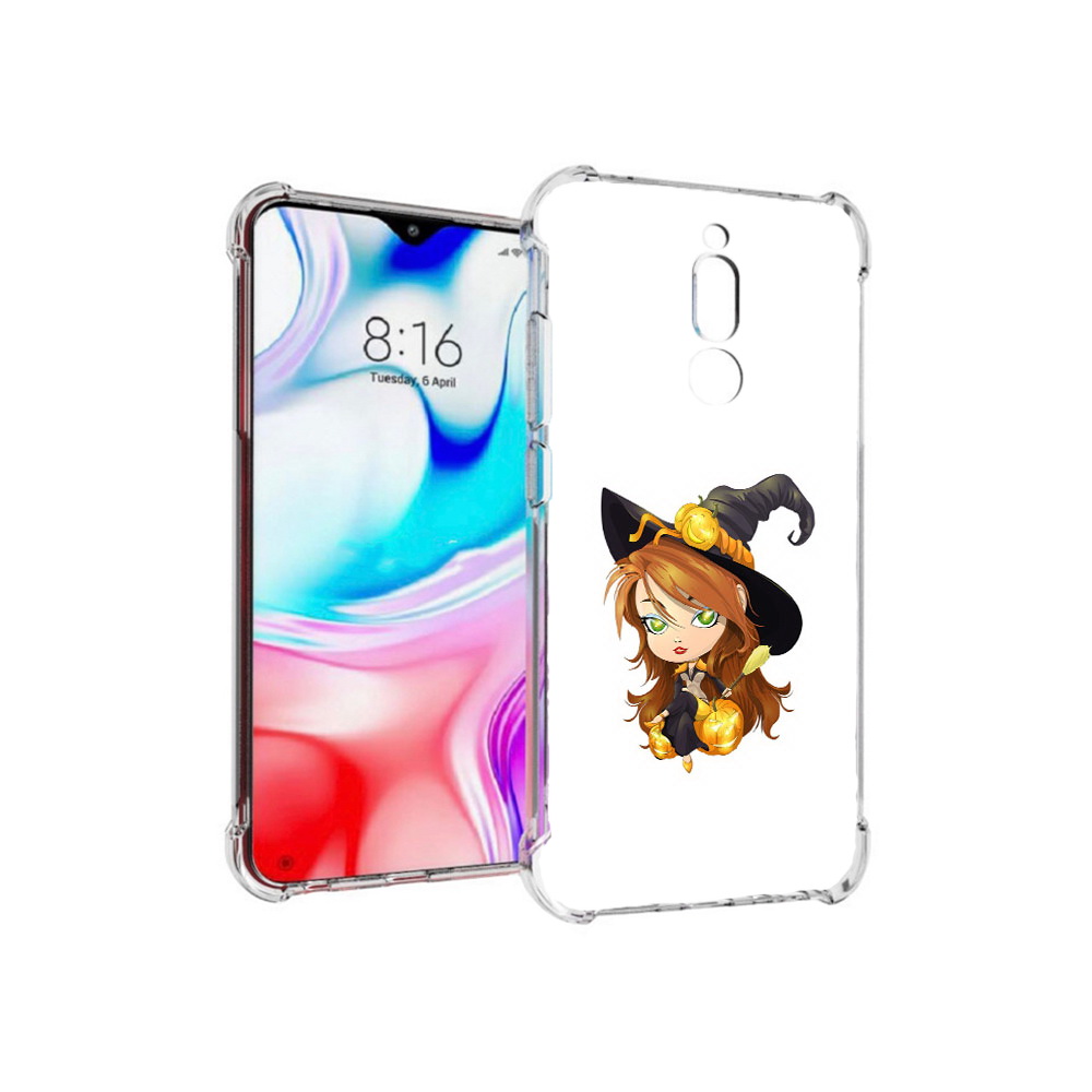 

Чехол MyPads Tocco для Xiaomi Redmi 8 Ведьмочка (PT138911.300.40), Прозрачный, Tocco