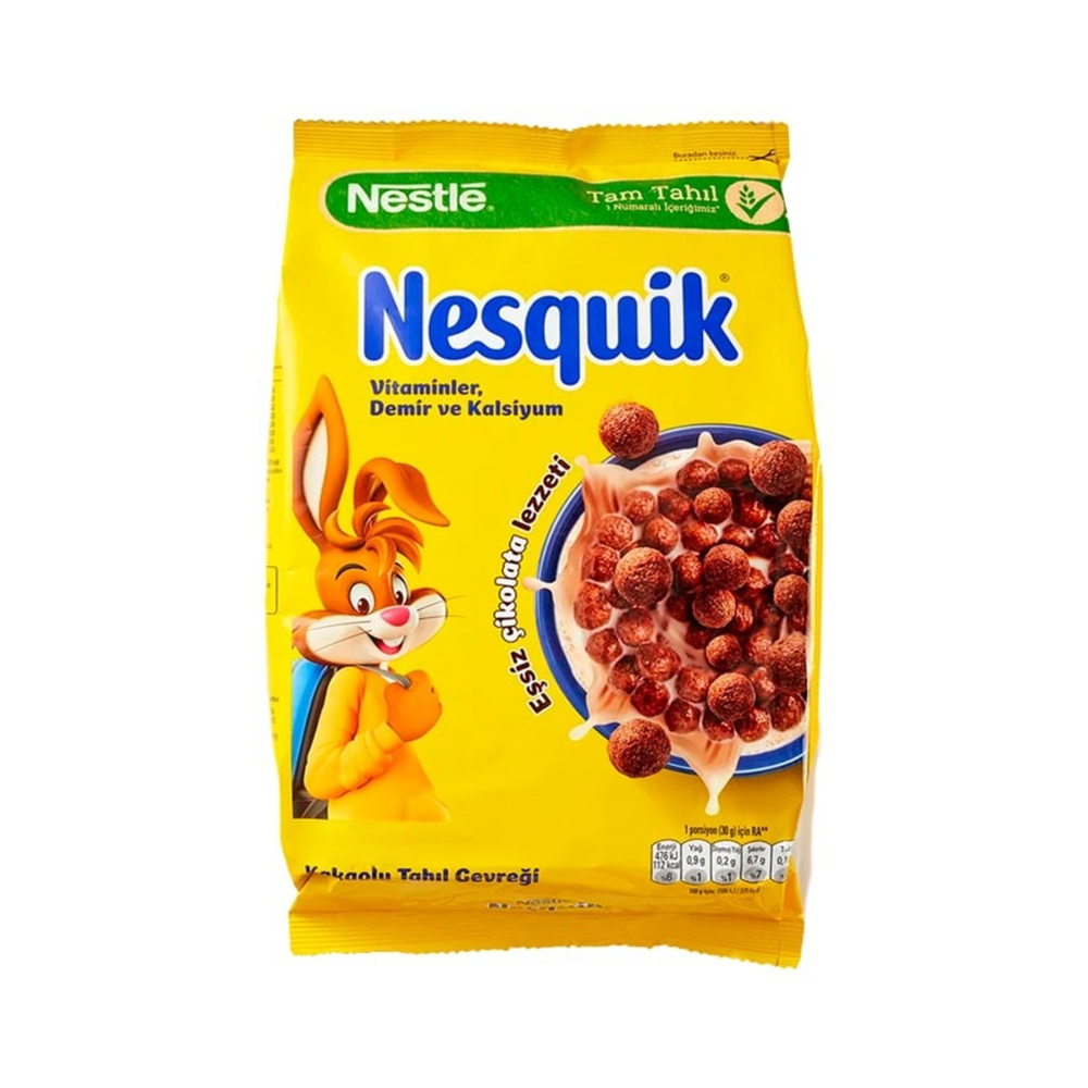 Готовый завтрак Nesquik шоколадные шарики 150 г 395₽