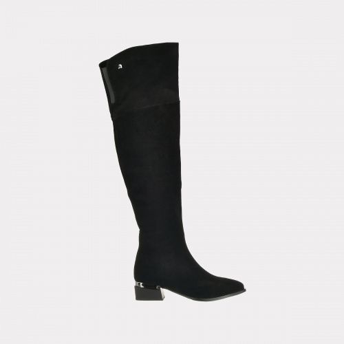 фото Ботфорты женские versiya shop p95-35 черные 40 ru