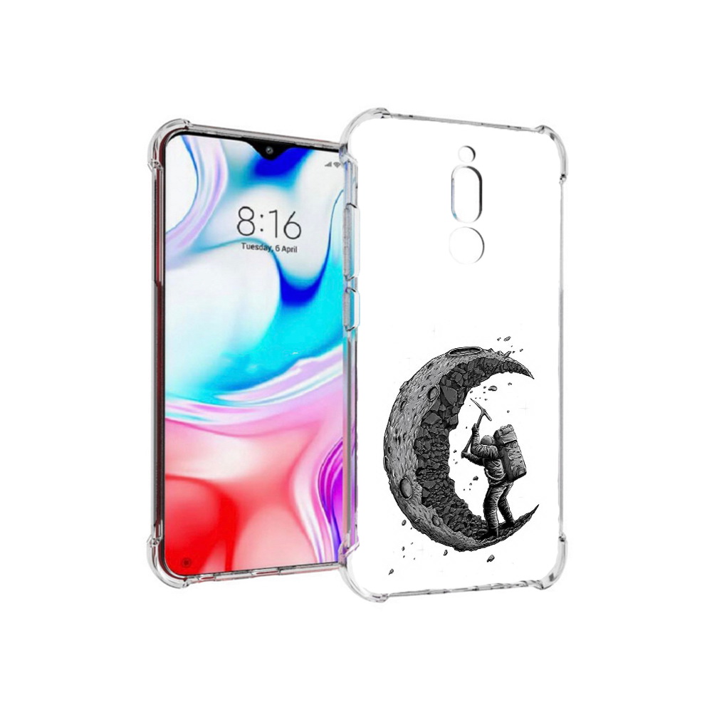 Чехол MyPads Tocco для Xiaomi Redmi 8 камненная луна (PT138911.300.384)