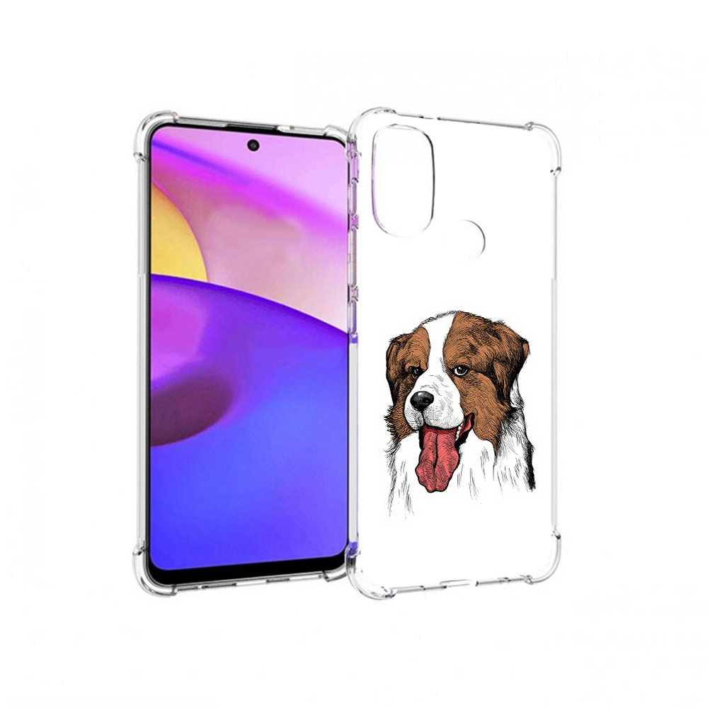 

Чехол MyPads Tocco для Motorola Moto E30 бетховен (PT227074.357.230), Прозрачный, Tocco
