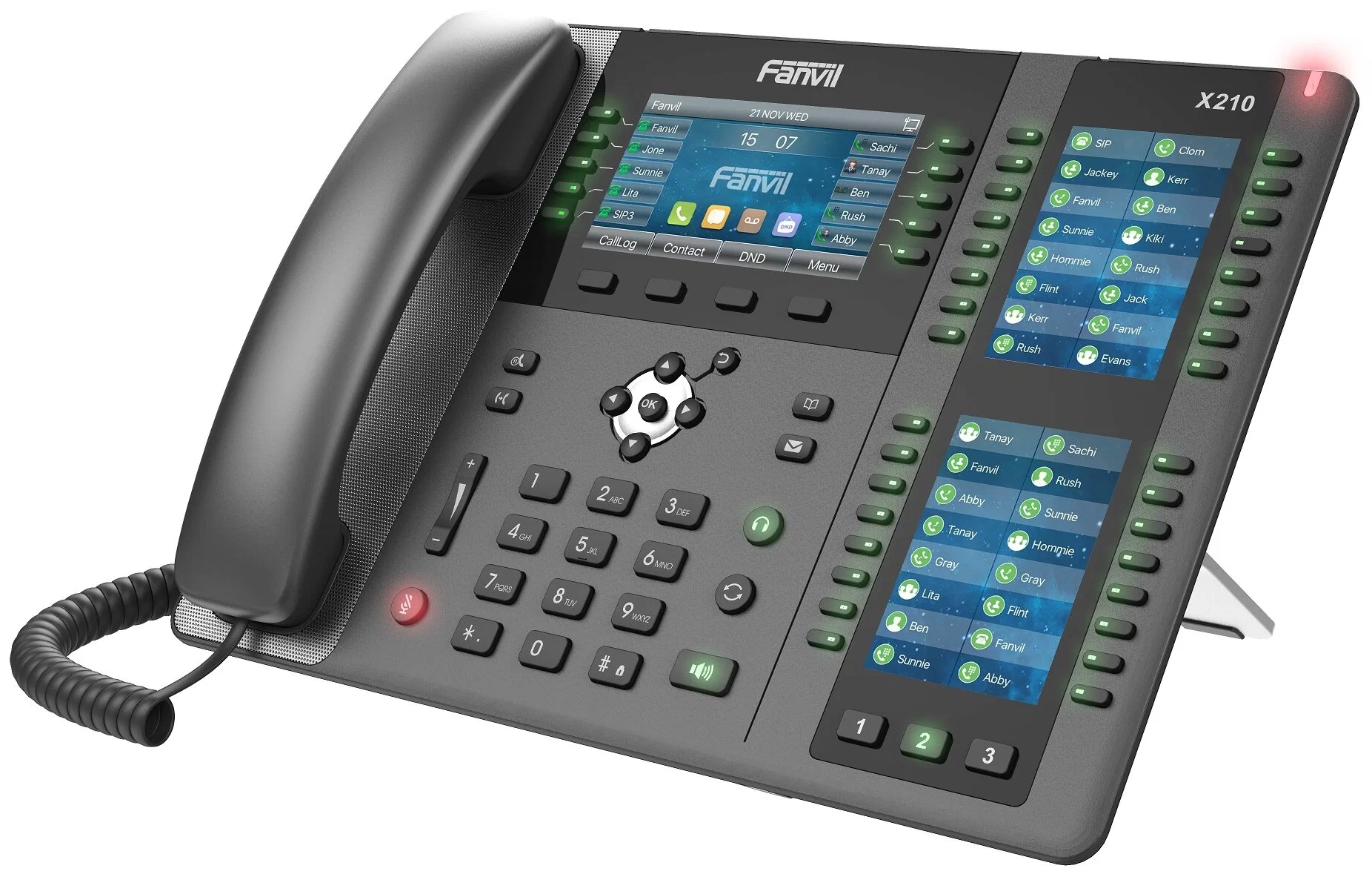 

IP-телефон Fanvil Fanvil X210 черный (Fanvil X210), Fanvil X210