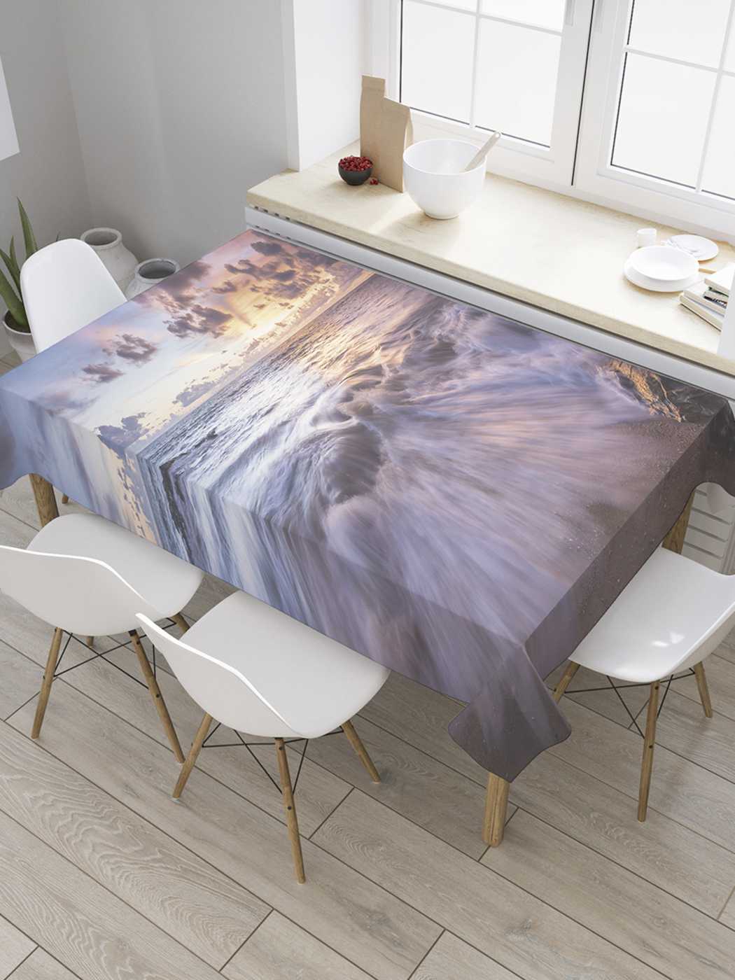 

Скатерть прямоугольная JoyArty "Захватывающий вид" из сатена, 120x145 см, Коричневый, Захватывающий вид