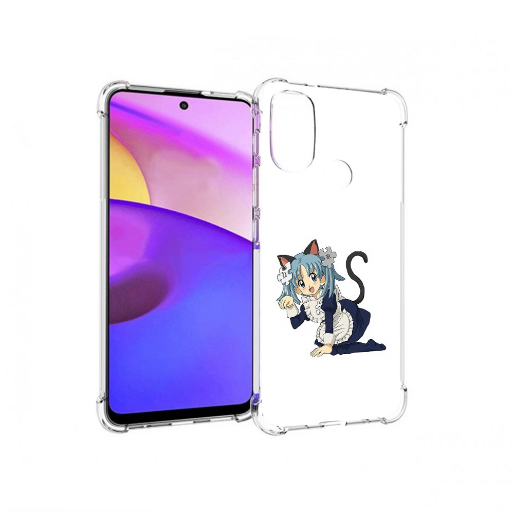 

Чехол MyPads Tocco для Motorola Moto E30 аниме3 (PT227074.357.224), Прозрачный, Tocco
