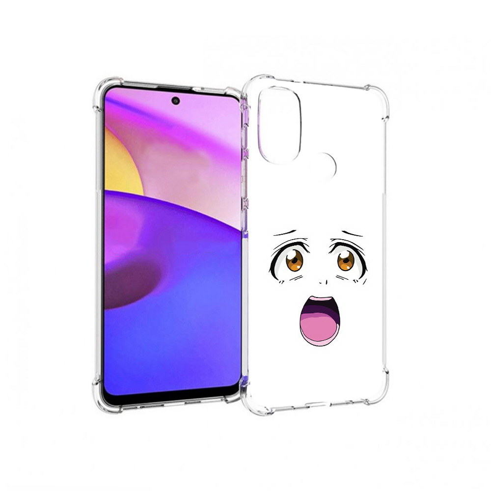 

Чехол MyPads Tocco для Motorola Moto E30 аниме лицао (PT227074.357.223), Прозрачный, Tocco