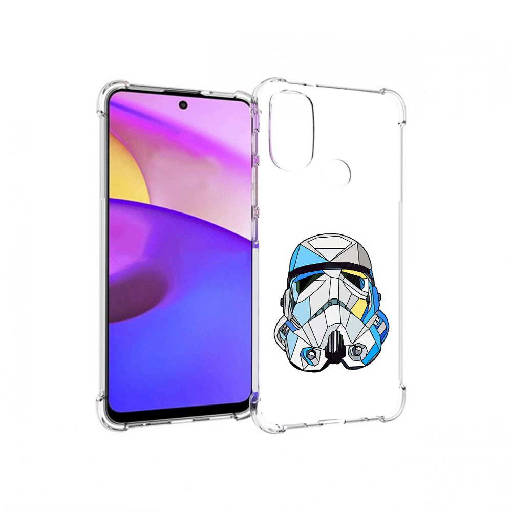 

Чехол MyPads Tocco для Motorola Moto E30 star wars дарт вейдер (PT227074.357.22), Прозрачный, Tocco