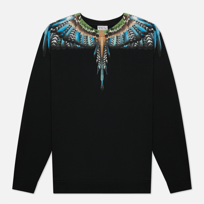 

Свитшот мужской MARCELO BURLON CMBA009F21FLE0031 черный M, CMBA009F21FLE0031