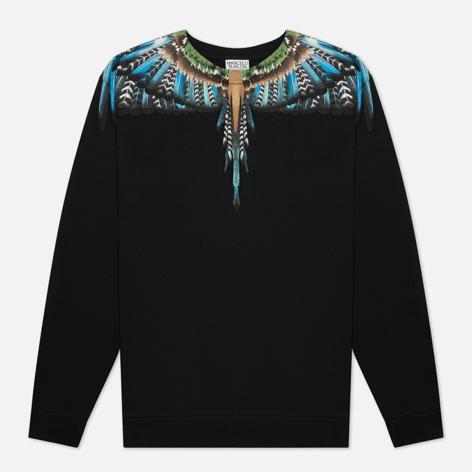 

Свитшот мужской MARCELO BURLON CMBA009F21FLE0031 черный XL, CMBA009F21FLE0031