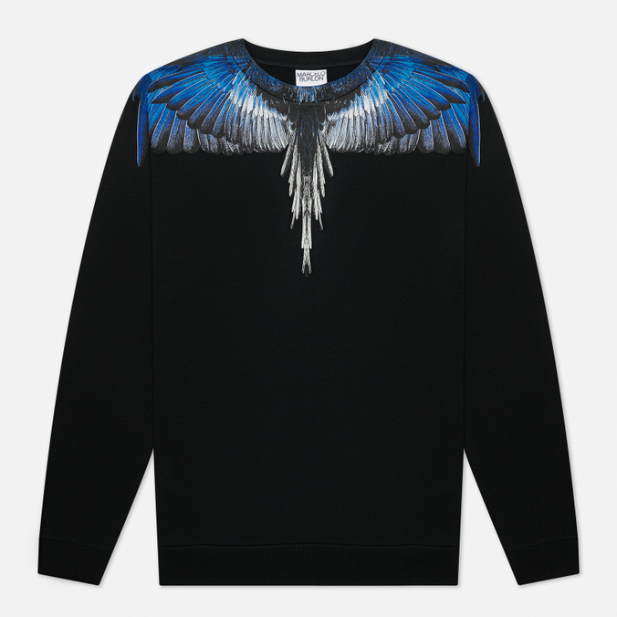 

Свитшот мужской MARCELO BURLON CMBA009F21FLE0011 черный M, CMBA009F21FLE0011