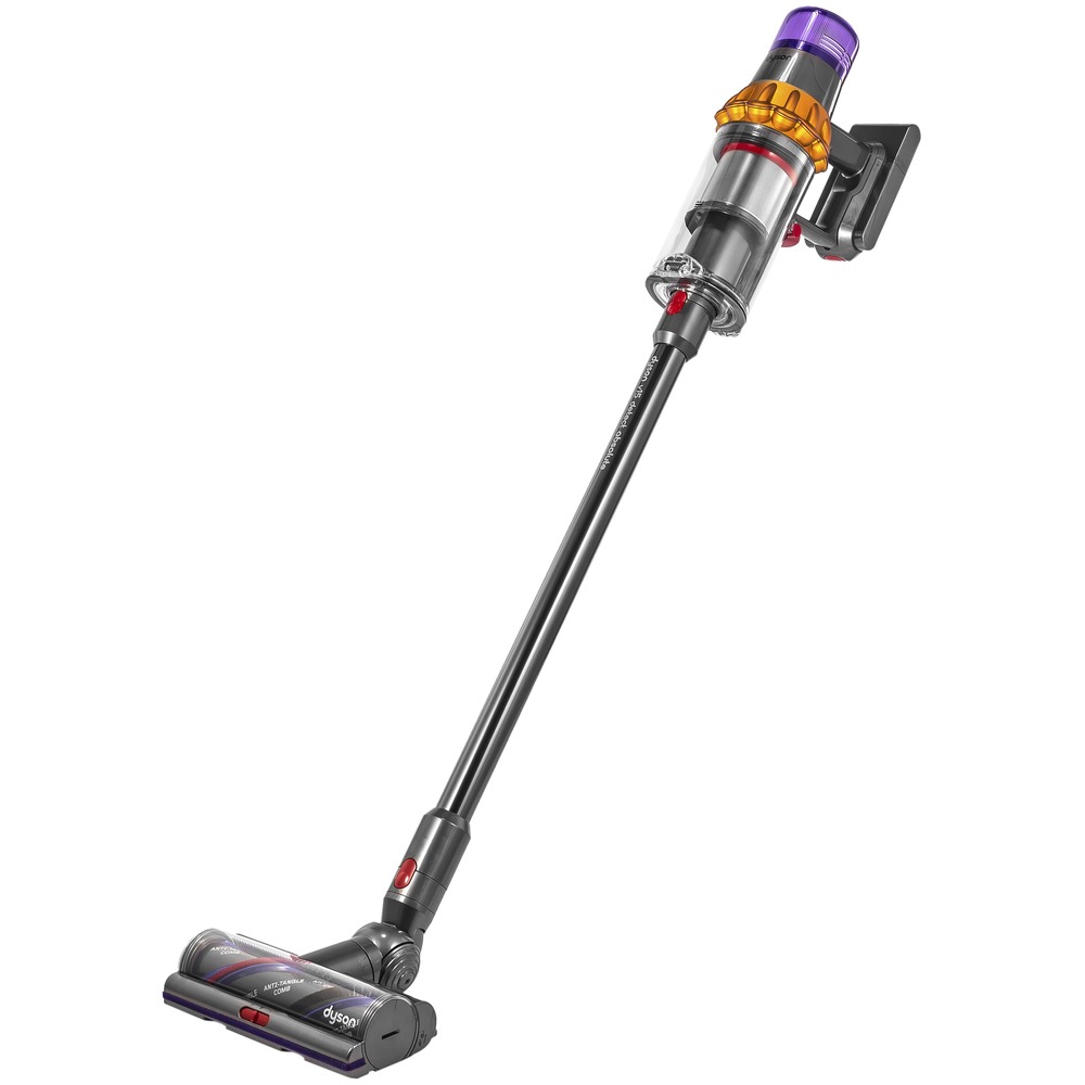 фото Вертикальный пылесос dyson v15 detect absolute grey