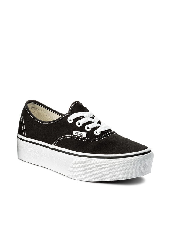 

Кеды Authentic Platform VN0A3AV8BLK Vans Черный 40,5 EU, Authentic Platform VN0A3AV8BLK