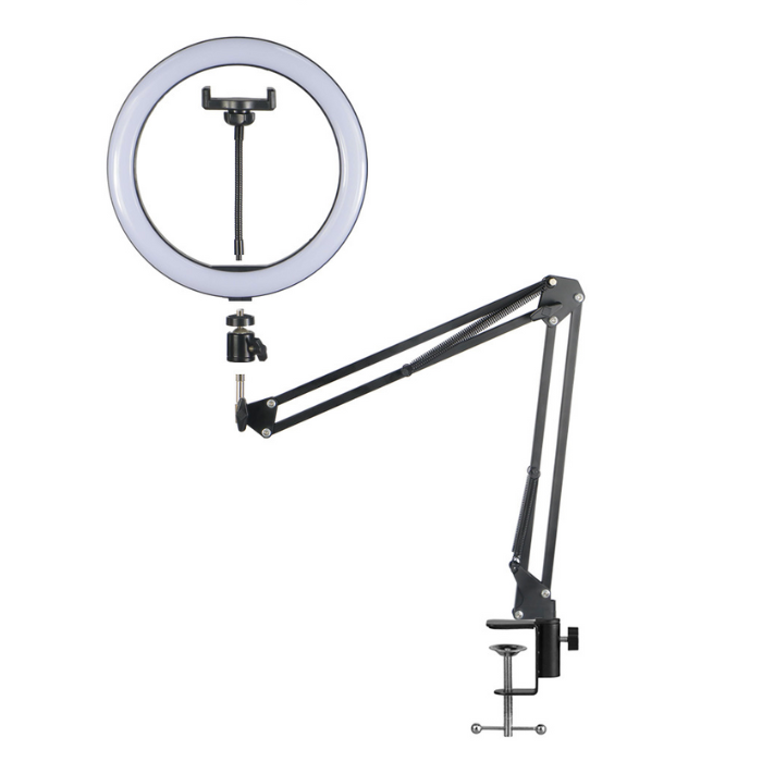 Кольцевая лампа NoBrand 26 см черная 179000₽