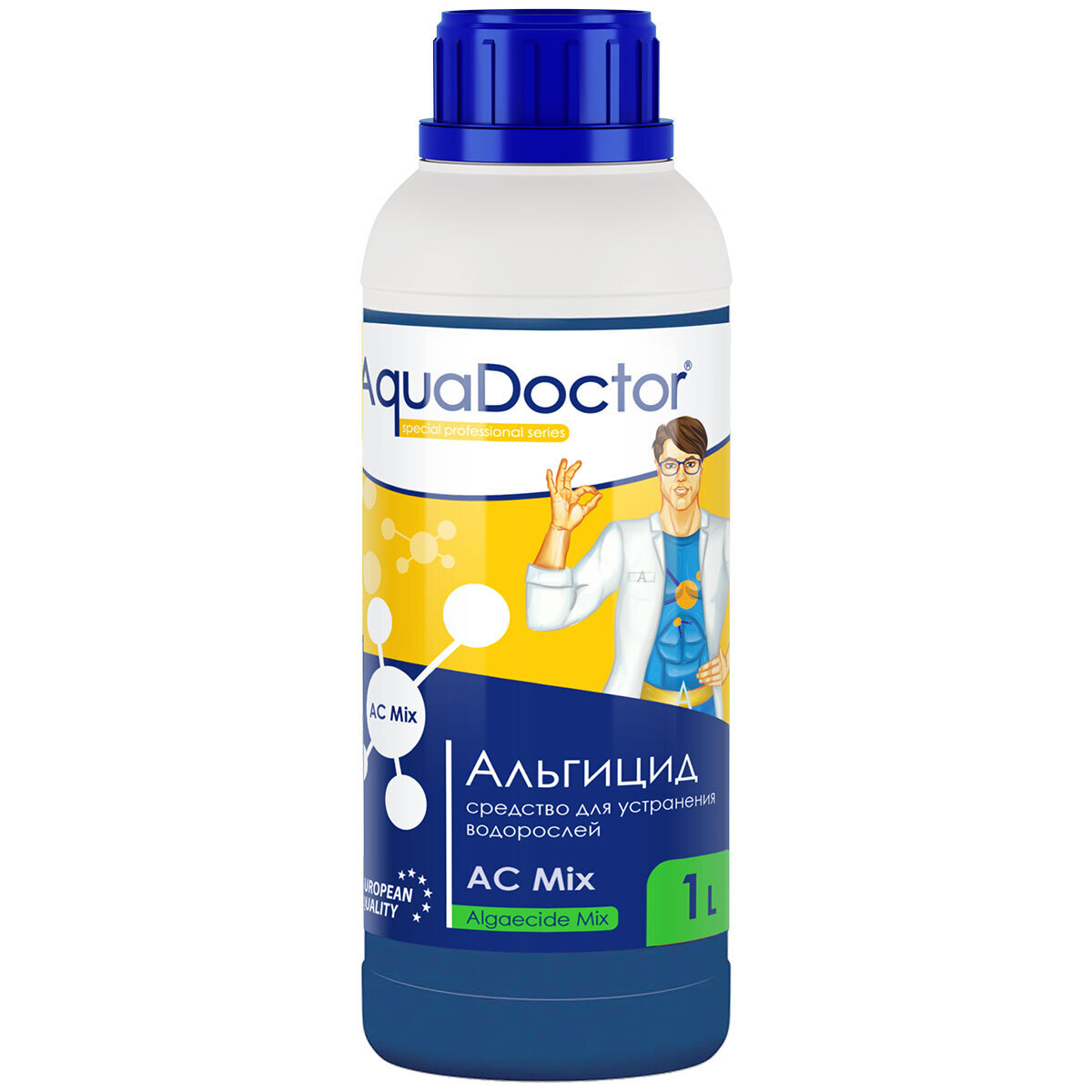 Быстродейственный жидкий Альгицид AquaDoctor AC Mix 1 л