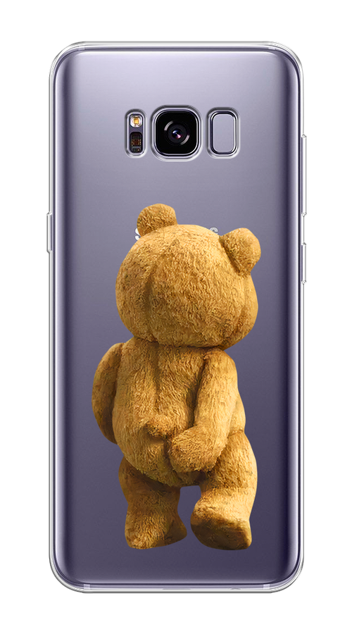 

Чехол на Samsung Galaxy S8 Plus "Медвежья спина", Коричневый;прозрачный, 24850-1