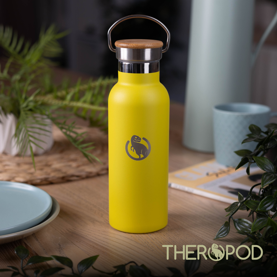 

Термос для напитков термобутылка THEROPOD TP-31W 0.5л желтый, TP-31W