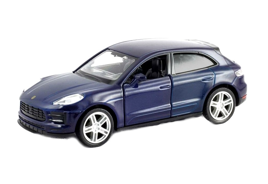 Машинка металлическая Uni-Fortune RMZ City 1:32 Porsche Macan S 2019 синий 554049-BLU детский электромобиль barty м999аа porsche macan синий