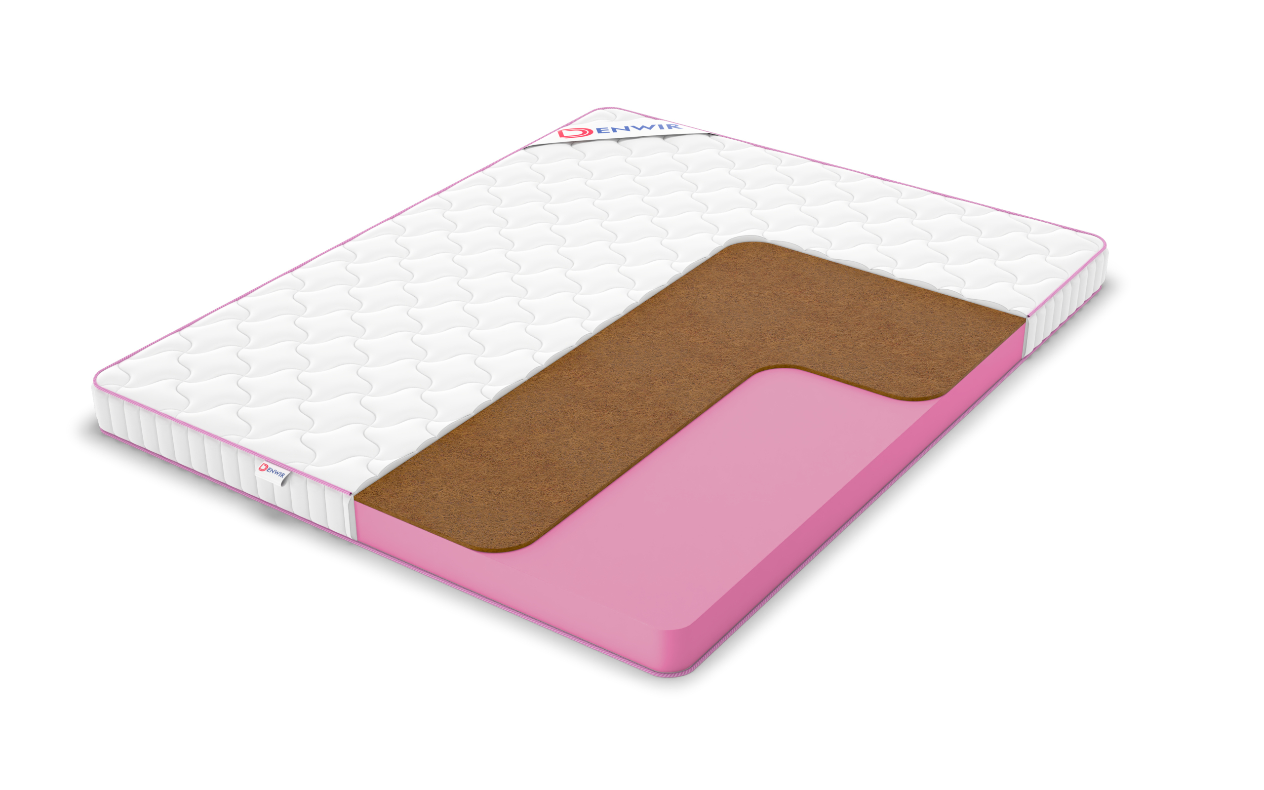 

Матрас Denwir Mega Foam Hard 11 120х190, Бежевый;белый;серый;серебристый, Mega Foam Hard 11
