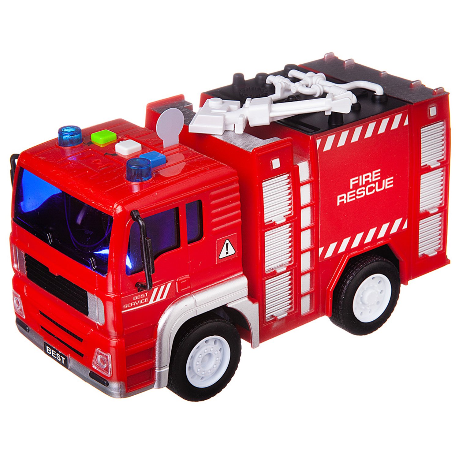 Машинка инерционная ABtoys Пожарная машина 1:20, 24x12x15.5 см C-00452